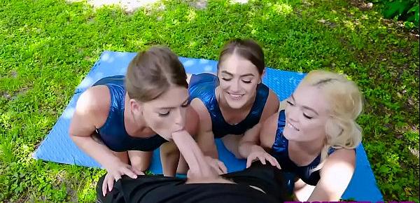  Teen BFFs need to break the hymen for more flexibility